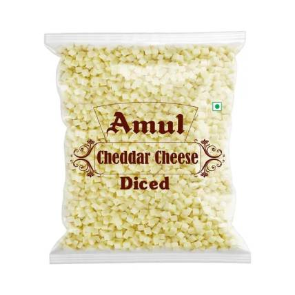 Amul Cheese Cheddar Diced	